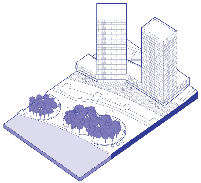 Zurbagan housing complex. Concept of territory development in Voronezh, 2018-2020