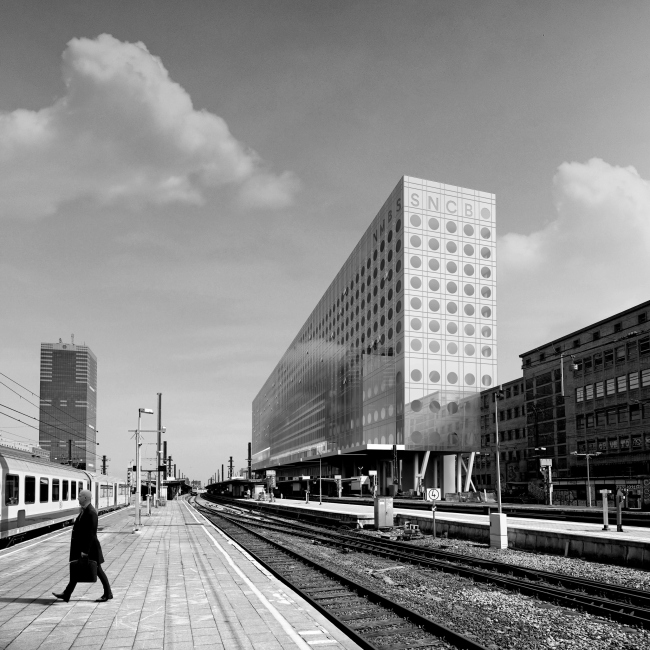 Штаб-квартира SNCB (Национального общества бельгийских железных дорог)
