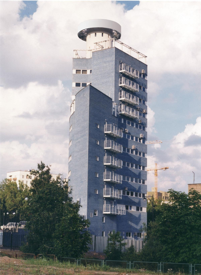 Синий дом (здание Инфобанка) © Алексей Бавыкин и партнёры