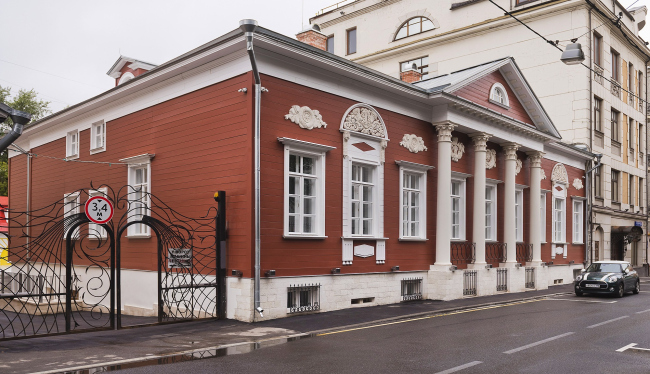 The Sytin House restoration project. The main facade 2019