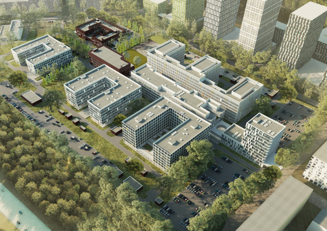 Multipurpose medical center Novomoskovsky in Kommunarka