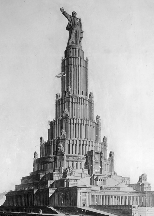 Проект Дворца Советов, арх. Б. М. Иофан, В. А. Щуко, В. Г. Гельфрейх 1934 Проект Дворца Советов, арх. Б. М. Иофан, В. А. Щуко, В. Г. Гельфрейх 1934