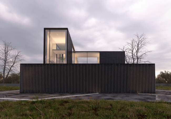 Черный куб в Карелии Черный куб в Карелии