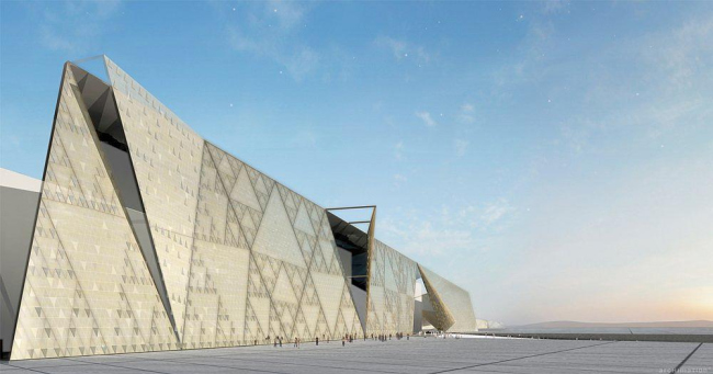 Большой Египетский Музей © heneghan peng architects