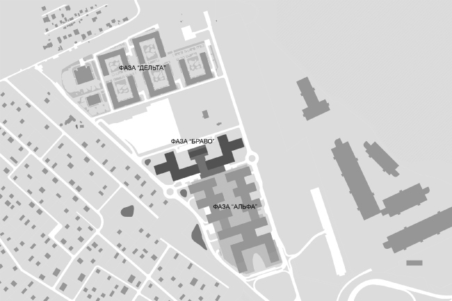 Location plan. COMCITY office complex