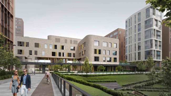The architectural concept of the Novy Vzglyad school