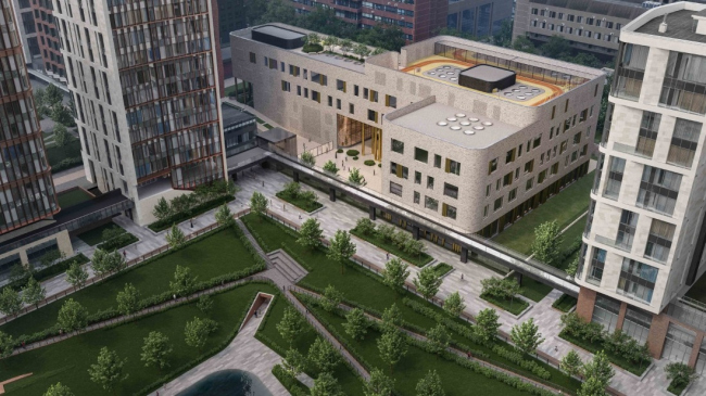 Architectural concept of the Novy Vzglyad school