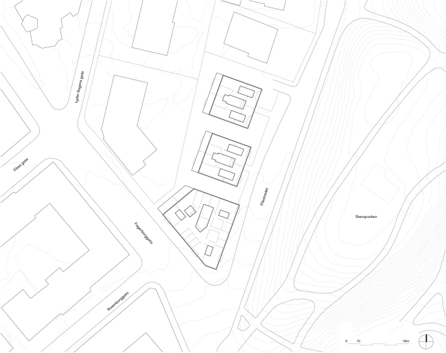 ����� �������� Pilestredet 77/79