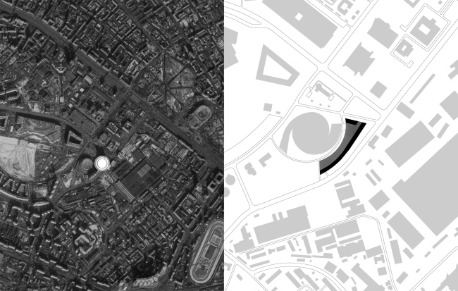 Location plan. Litsa housing complex