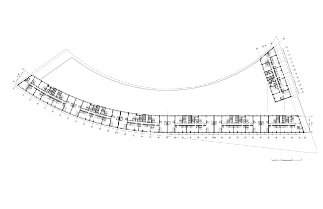Litsa housing complex. The standard floor plan