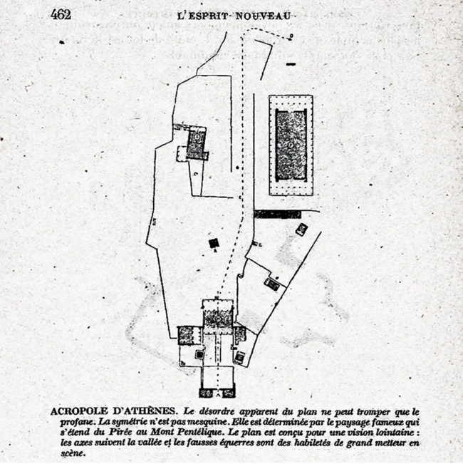 ���.5. ����� ����� �������� ������ ����� ������������ ���� �������� ������ � L′Esprit Nouveau �3 p.462. �������: ��������� ��������. ��������� ���������� (�le désordre apparent�) ����� ����� �������� ������ �������. ��������� ����� �� ���������. ��� ������������ ���������� ��������, ������� ������������ �� ����� �� ���� ����������. ���� ��������� �� ������� ����: ��� ������� ������, � ����������� ������� ����� ������������� ���������� �������� ����������.�