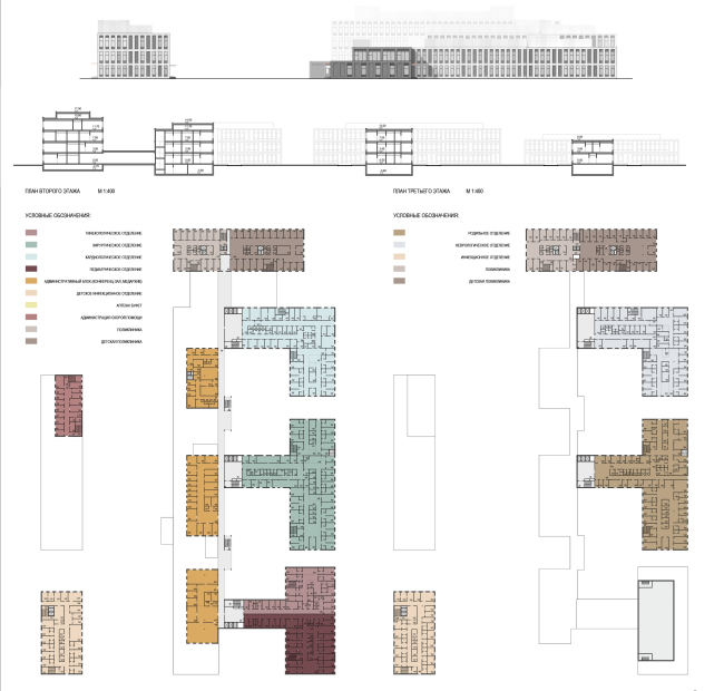 Regional hospital for 240 beds