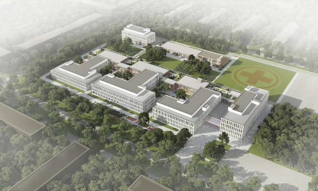 Regional hospital for 240 beds