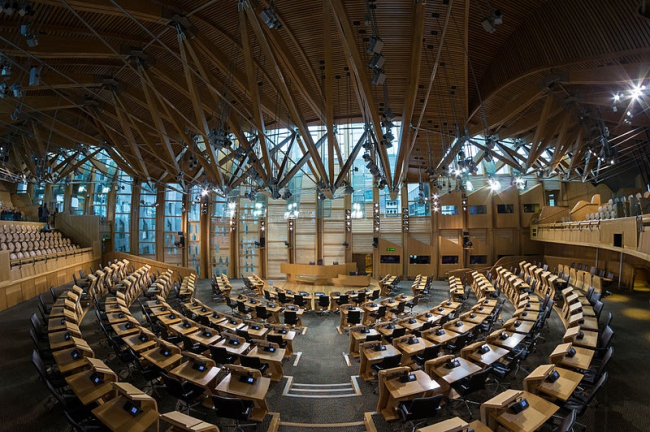 Парламент Шотландии. Фото: Colin via Wikimedia Commons. Лицензия CC BY-SA 4.0