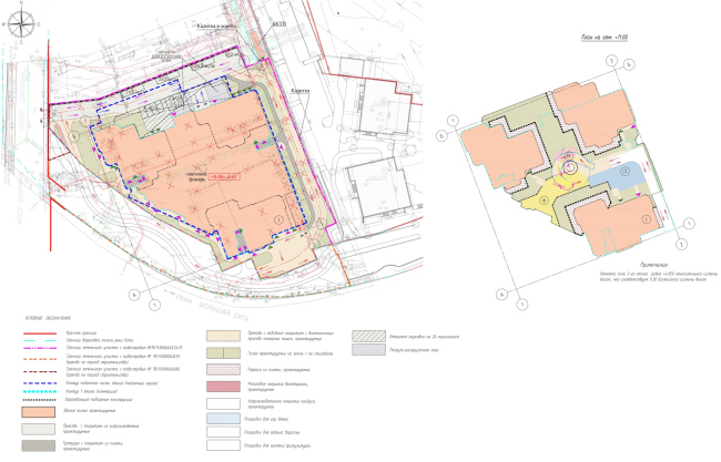 The site plan. Alter housing complex