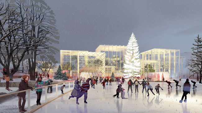 Romantic park Tuchkov Buyan