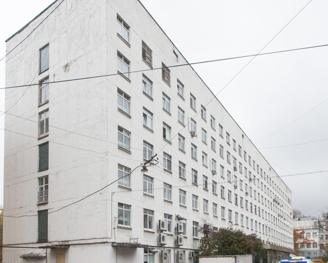 Building 4 before the reconstruction. The city clinic #23 named after Ippolit Davydovsky