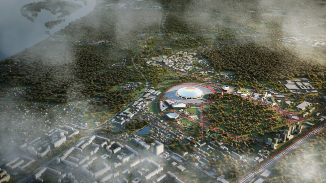 Конкурсный проект развития территории, прилегающей 
к стадиону «Самара Арена»