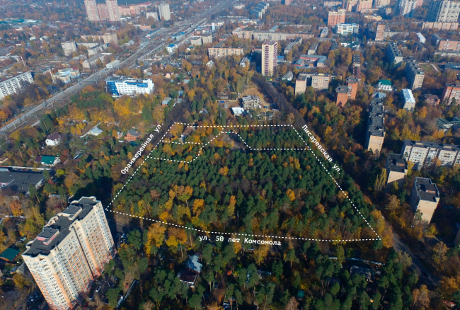 Photography. “In the Heart of Pushkino” housing complex