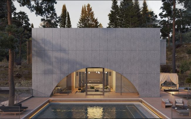 ���������� ������ Oval House