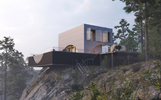 ���������� ������ Oval House
