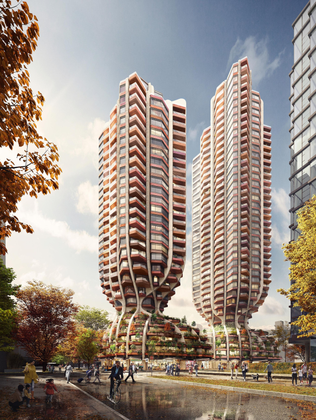 ����� �������� 1700 Alberni �� ������� Heatherwick Studio