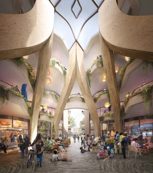 ����� �������� 1700 Alberni �� ������� Heatherwick Studio