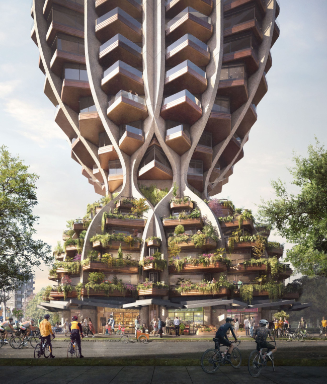����� �������� 1700 Alberni �� ������� Heatherwick Studio