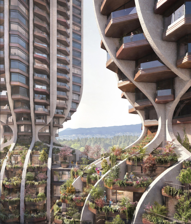 ����� �������� 1700 Alberni �� ������� Heatherwick Studio
