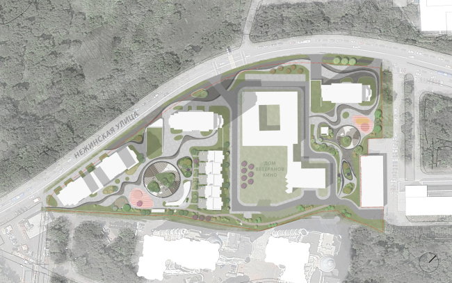 The master plan. Spires Residences