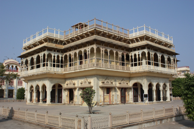 Гостевой дворец Мубарак Махал, часть комплекса в Джайпуре