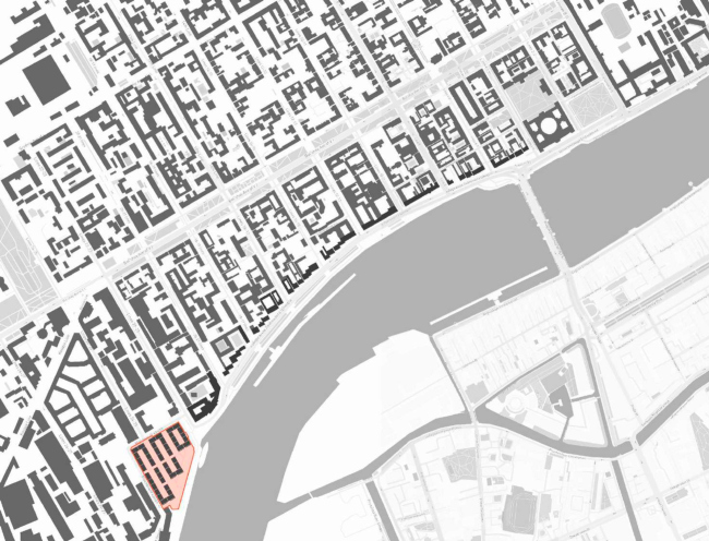 “Krasin” housing complex. The forming of new city blocks