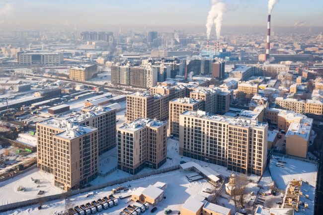 "Ligovsky City. The Second Quarter" housing complex.