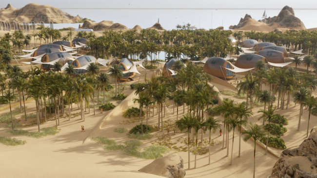 Автономные дома, разработанные для размещения в пустыне