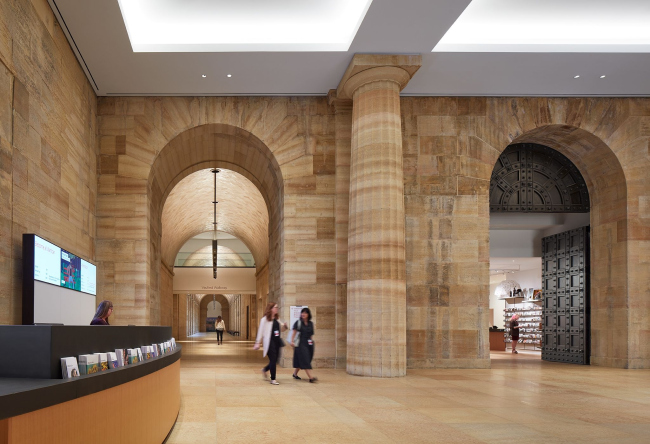 Музей искусств Филадельфии – реконструкция. Ленфест-холл и Сводчатый коридор