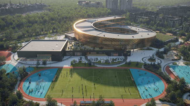 The educational complex in Nur_Sultan, a project, 2020