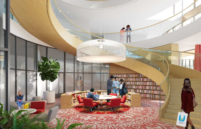 The educational complex in Nur_Sultan, a project, 2020