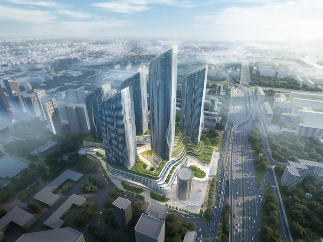 Union Towers, a concept, 2021