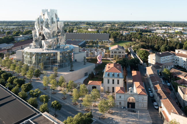 ������� � ����� �������������� �������� �� ������� LUMA Arles