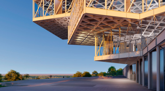 Архитектурная концепция музея современного искусства в Уфе