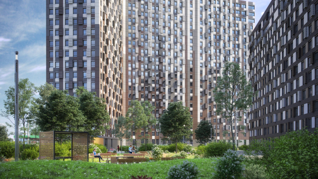 Комплекс с апартаментами в составе «Город на реке Тушино-2018», проект