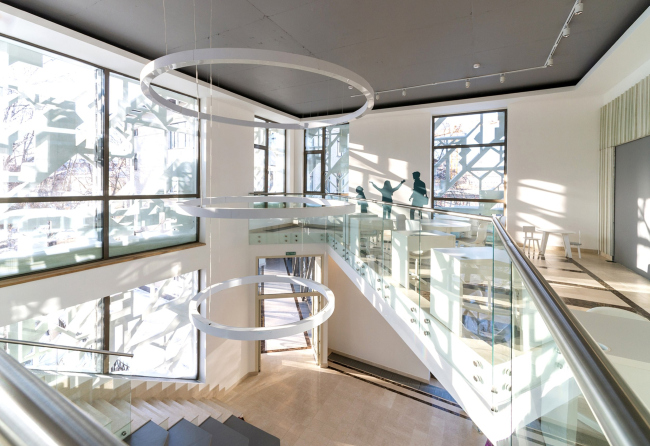 The academic building of the Cooperation School on Taganka