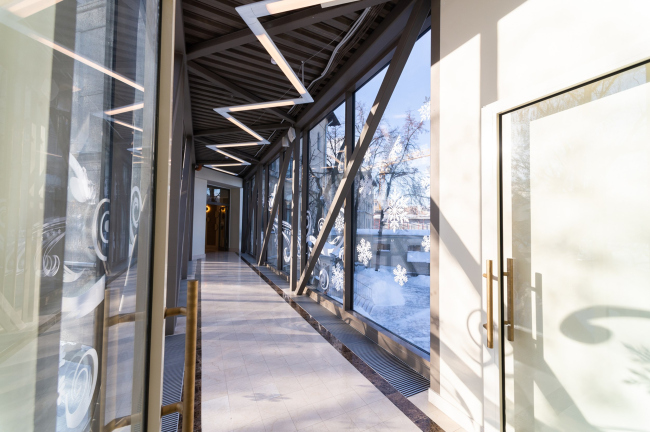 The academic building of the Cooperation School on Taganka