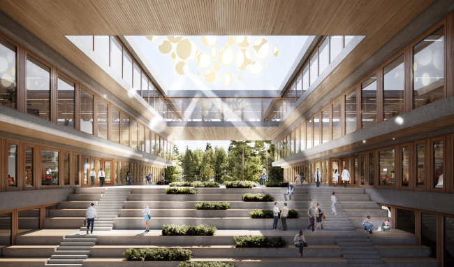 Архитектурно-градостроительный облик Национального центра физики и математики в Сарове, проект-победитель конкурса, 09.2021