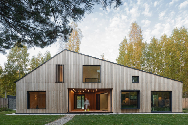 Siberian Retreat House. A61 architects. �������� ��������, ������� �������, ����� �������