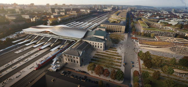Железнодорожный вокзал в Вильнюсе – реконструкция