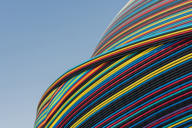 The Russian pavilion at the World EXPO in Dubai