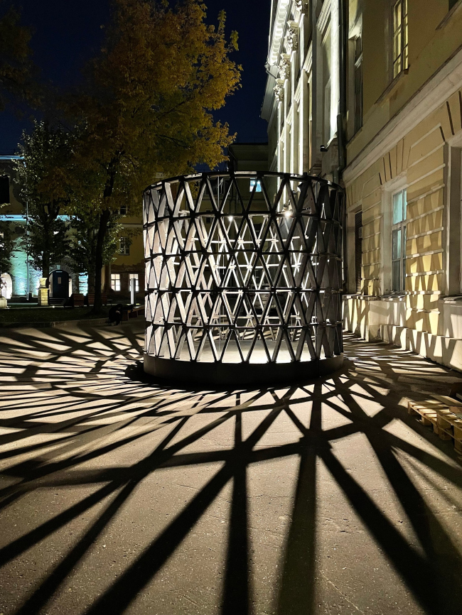 Pavilion XX in the yard of the Museum of Architecture, 10.2021