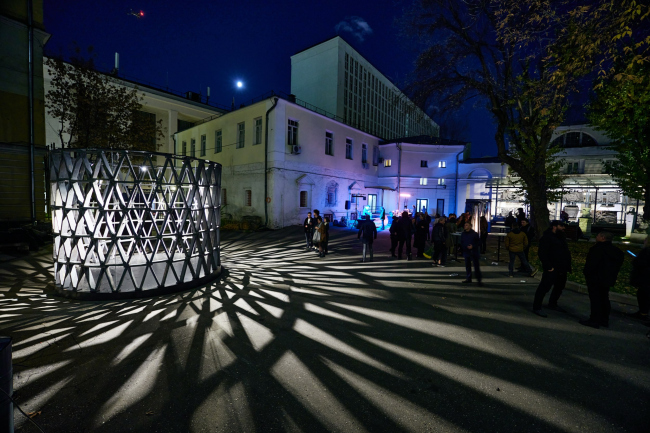 Pavilion XX in the yard of the Museum of Architecture, 10.2021