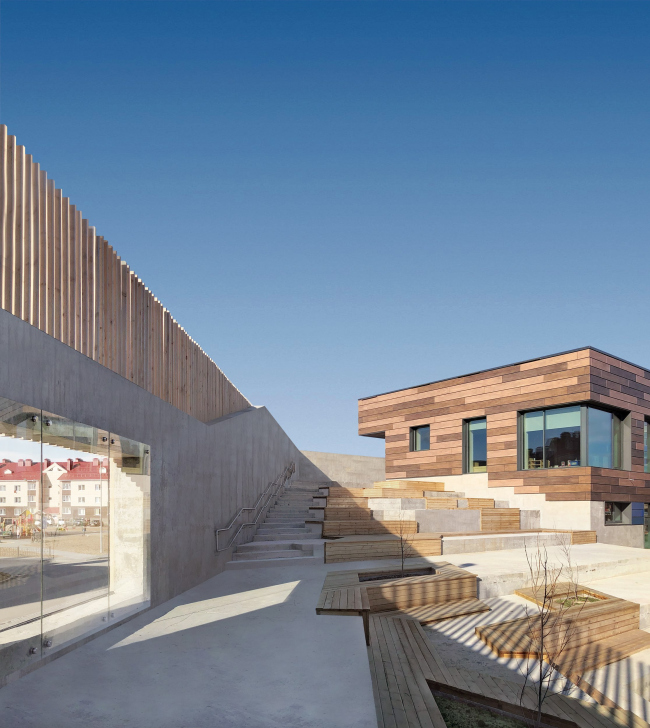 Kindergarten in Beloyarsky. The amphitheater